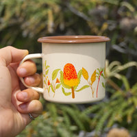 Salty Dunes Native Australian Camp Mug