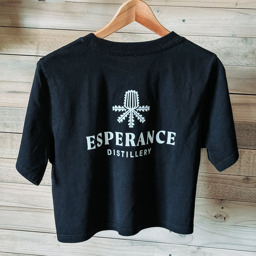 Crop Tee - Black