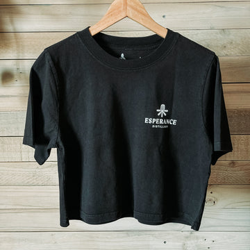 Crop Tee - Black